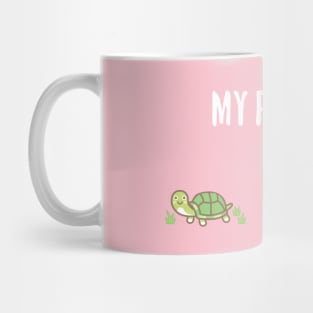 My Puns are Turtle Koala Tea Mug